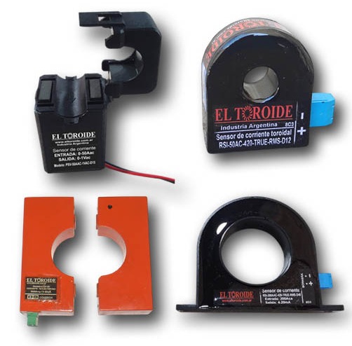 Sensores de corriente toroidal de corriente alterna - El Toroide