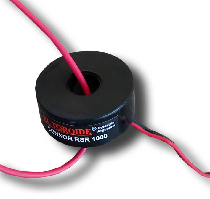 Ejemplo 1: sensor RSR-1000 con una espira - El Toroide