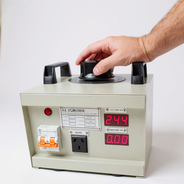 Variac monofásico modelo 2,5 a 4 amp - El Toroide