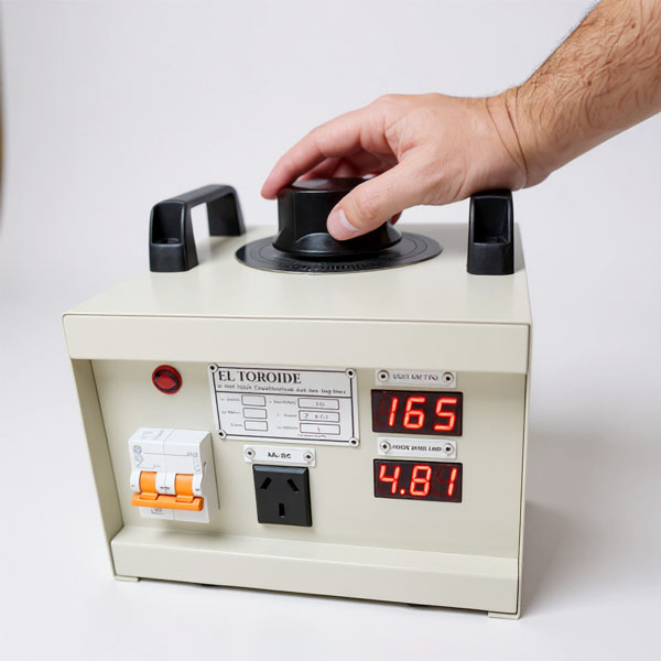 Variac monofásico modelo 6, 8, 10 y 12 amp - El Toroide