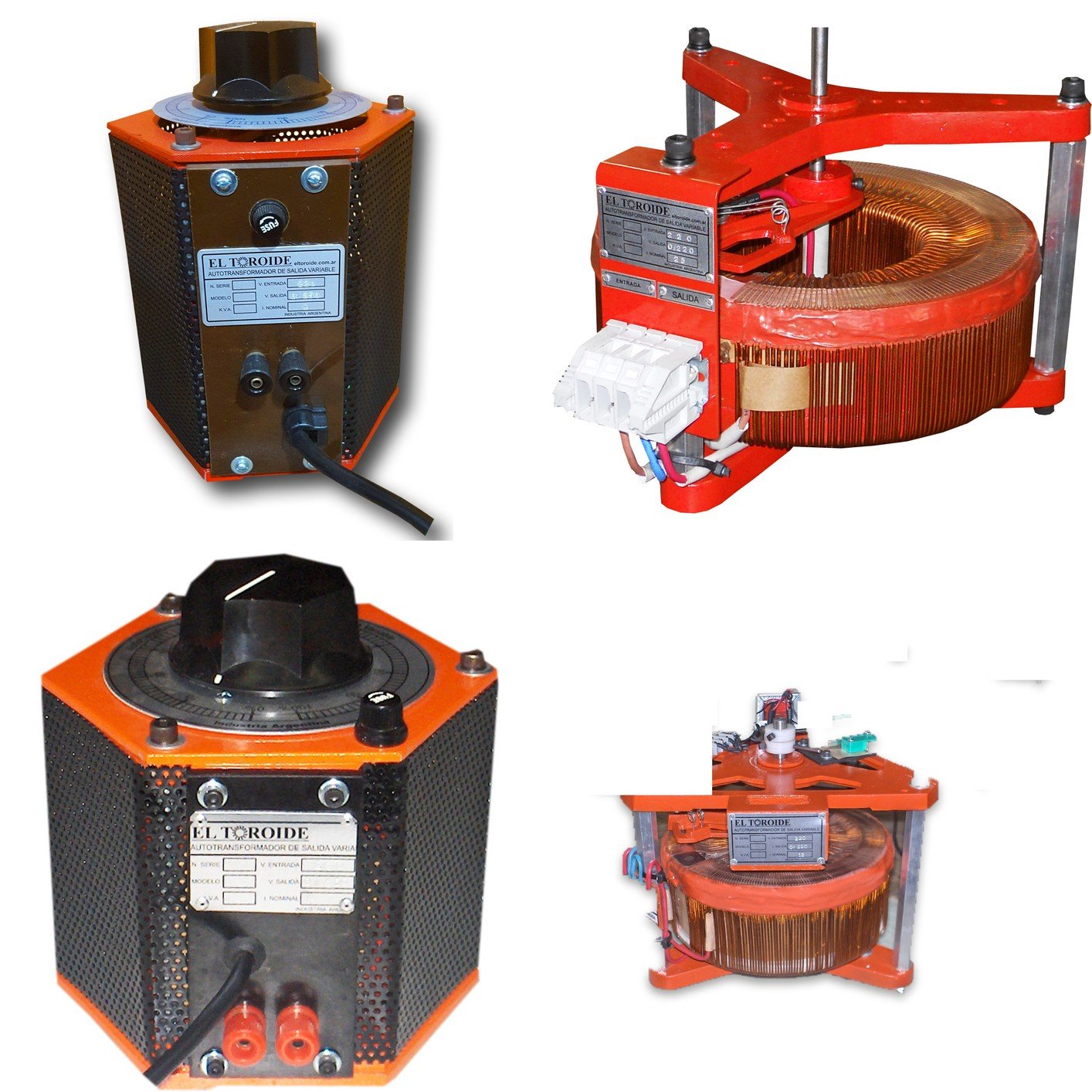 Variac de panel y mesa básico, autotransformadores de salida variable - El Toroide