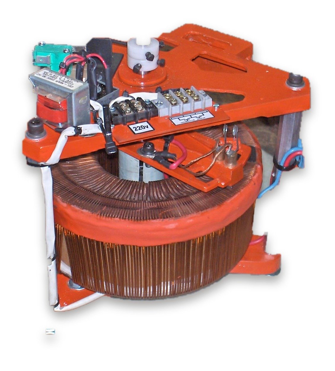 Fabricación de variac de panel, autotransformador de salida variable - El Toroide